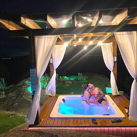 Casa Mirante Do Sol-Vista Exuberante Com Spa Governador Celso Ramos Zewnętrze zdjęcie