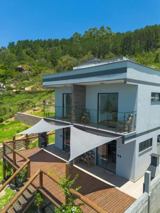 Casa Mirante Do Sol-Vista Exuberante Com Spa Governador Celso Ramos Zewnętrze zdjęcie