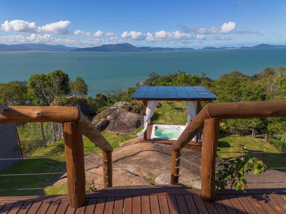 Casa Mirante Do Sol-Vista Exuberante Com Spa Governador Celso Ramos Zewnętrze zdjęcie