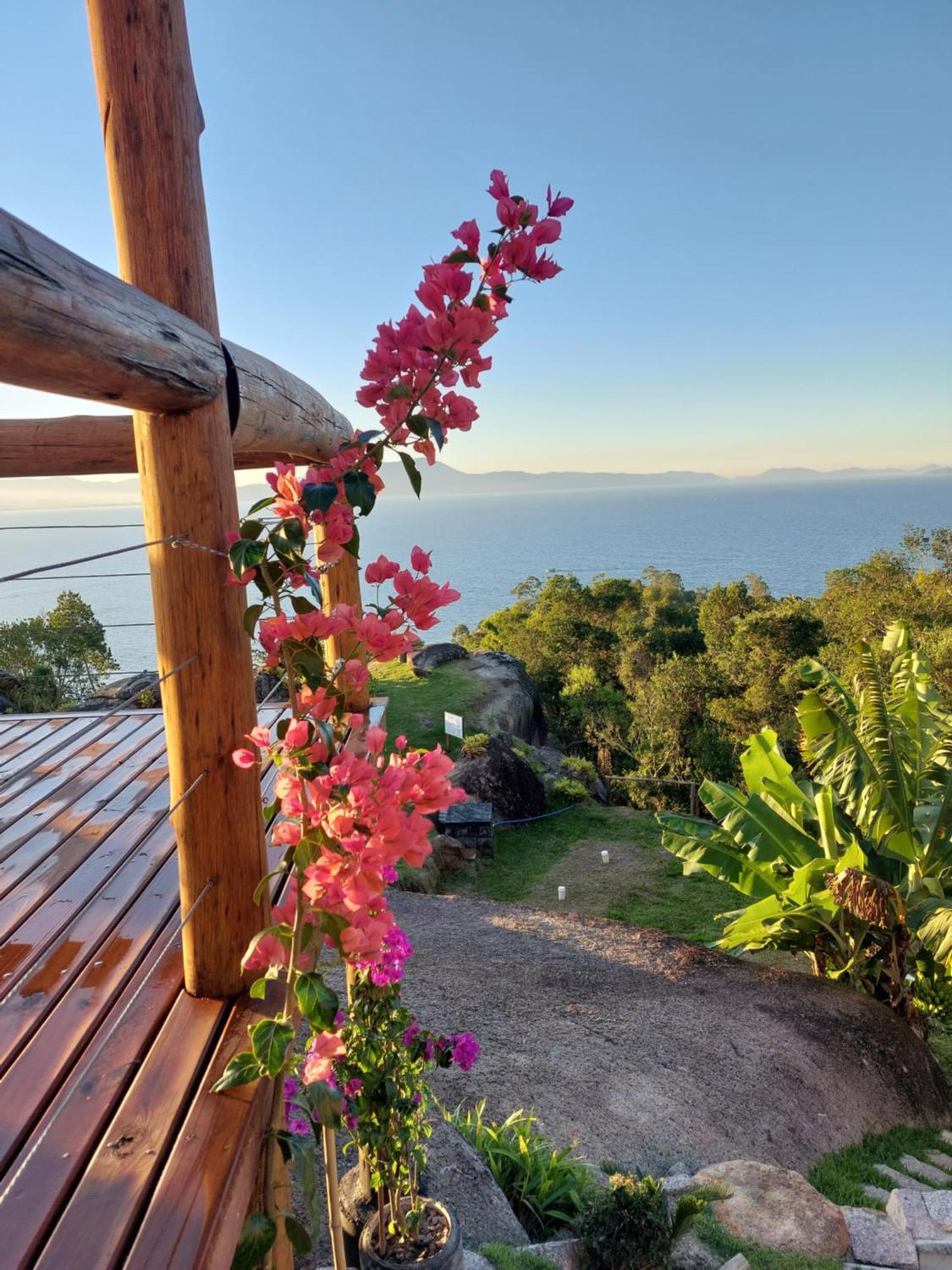 Casa Mirante Do Sol-Vista Exuberante Com Spa Governador Celso Ramos Zewnętrze zdjęcie