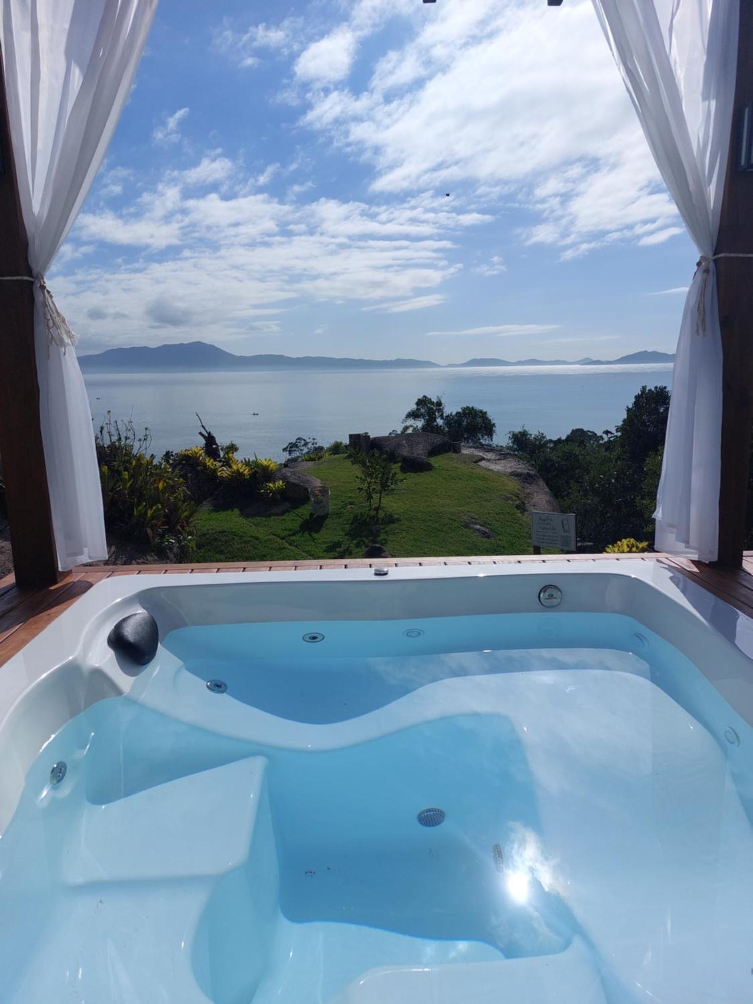 Casa Mirante Do Sol-Vista Exuberante Com Spa Governador Celso Ramos Zewnętrze zdjęcie